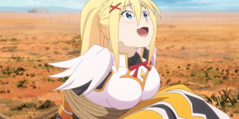 Image de Darkness, masochiste dans l'anime Konosuba